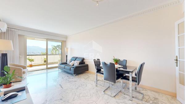 NICE - NORD / CESSOLE : GRAND 4 PIÈCES TRAVERSANT AVEC TERRASSE, GARAGE
