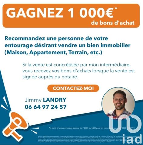 Maison de village 3 pièces de 67 m² à Noizay (37210)