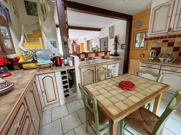 Agglomération nantaise, maison pleine de charme à Basse-Indre, 2 chambres, extérieur