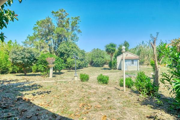 Vente maison T5 Cap Corse - Macinaggio - Rogliano 186 m2 avec jardin 1110 m2 - dépendance - garage
