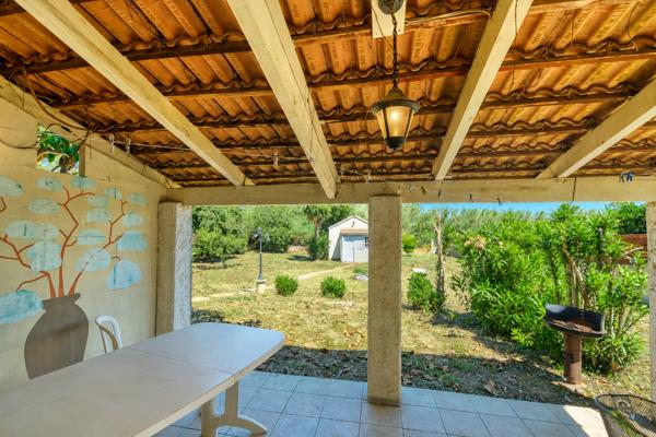 Vente maison T5 Cap Corse - Macinaggio - Rogliano 186 m2 avec jardin 1110 m2 - dépendance - garage