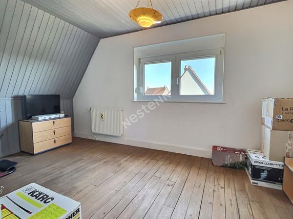 Maison mitoyenne -3 chambres - Folschviller - Terrain 4,79 ares clos - Garage