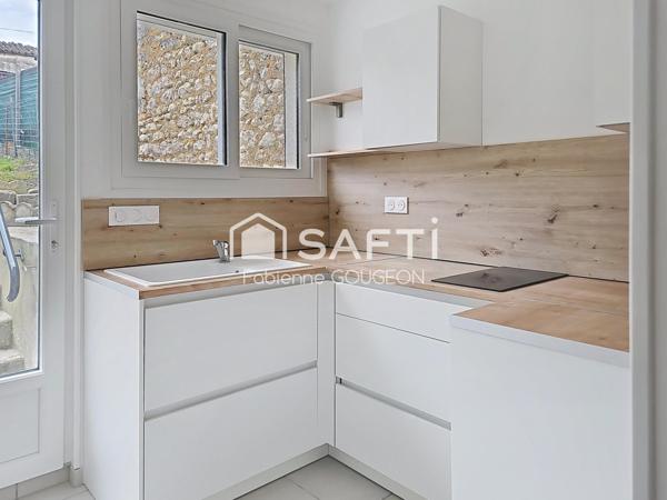 Maison de 2025, de 40 m² sur 175 m² de terrain, une chambre