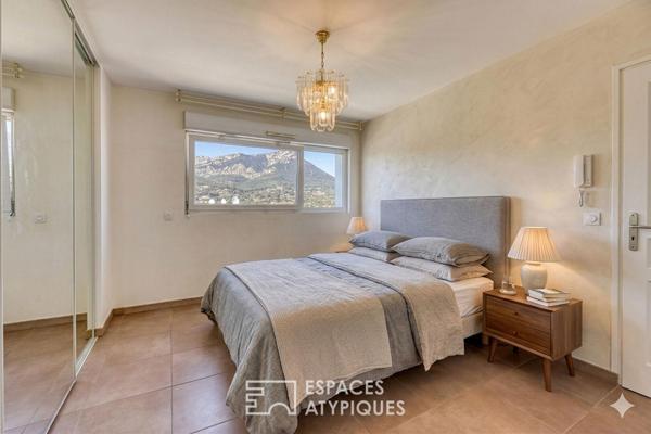 Dernier étage avec terrasse en rooftop