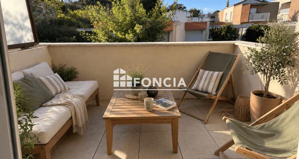 À vendre Appartement 2 pièces 39.63 m² - Montpellier 34070