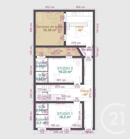 Immeuble à vendre  189 m2 TARBES - 65