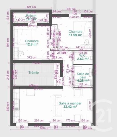 Immeuble à vendre  189 m2 TARBES - 65