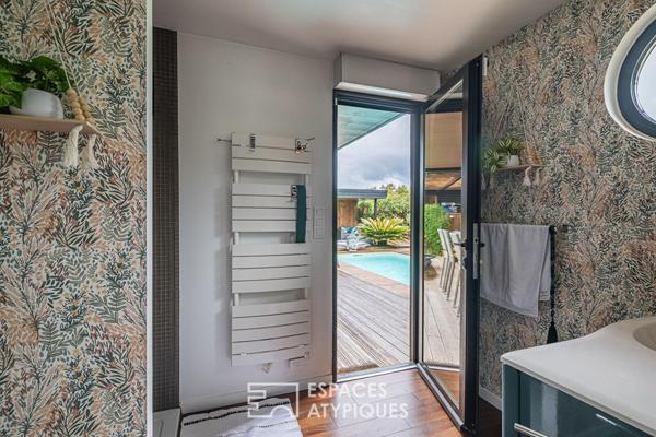 Maison familiale avec piscine et pool house, esprit vacances à Villenave d’Ornon