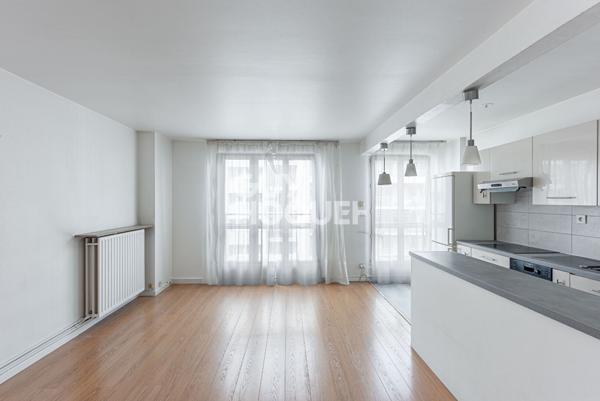 Grand 2 pièces 46 m² lumineux et calme