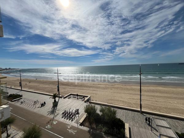 Appartement 3P - Votre Cocon Face à l'Océan – au cœur du remblai des Sables d'Olonne