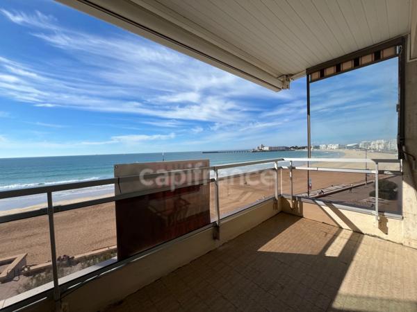 Appartement 3P - Votre Cocon Face à l'Océan – au cœur du remblai des Sables d'Olonne