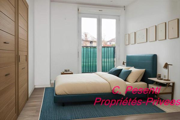 Appartement avec balcon Montevrain 2 pièce(s) 42 m2