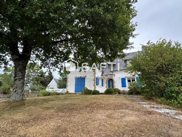 Grand terrain et beaux espaces-Cadre verdoyant