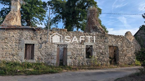 Longère à rénover entierement avec beaux potentiel