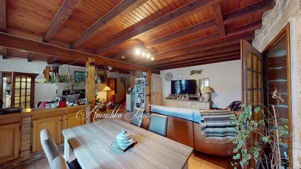 Maison de ville avec garage et jardin