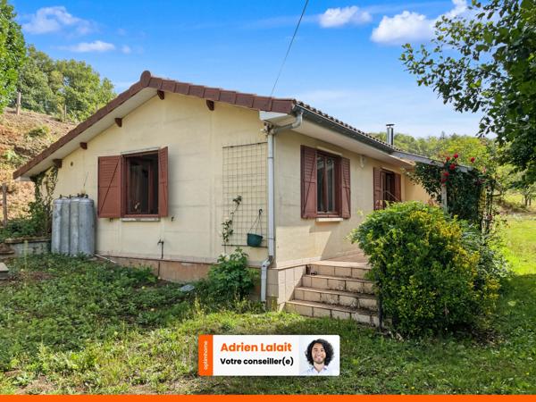 Maison bordée par rivière - 2 chambres - 4000m²