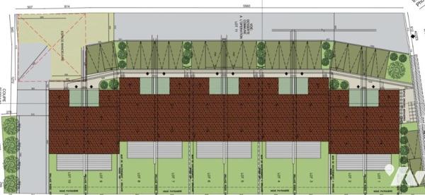 Lotissement de 10 maisons neuves 
