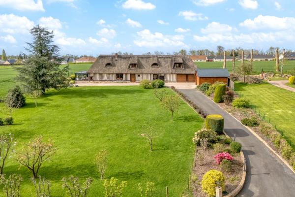 🌿 Chaumière de caractère – 200 m² – Environnement privilégié à proximité de Saint-Romain-de-Colbosc