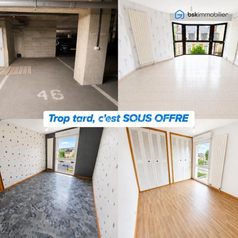 EXCLUSIVITÉ BSK IMMOBILIER – Stéphanie Masson
APPARTEMENT T3 + PARKING – Résidence Dell’Atti

Idéalement situé en plein centre-ville de Charleville-Mézières, au sein de la résidence sécurisée Dell’Atti (1988), découvrez ce lumineux appartement T3 situé au 3ᵉ étage avec ascenseur.

D’une superficie d’environ 70 m², il comprend une entrée desservant une cuisine avec balcon (1 m²), un séjour spacieux et lumineux d’environ 22 m², une buanderie, un WC indépendant, une salle de bain avec douche et baignoire ainsi que deux chambres de 10 et 11 m².

Vous bénéficierez également d’une place de parking privative en sous-sol avec accès par la rue du Théâtre.

Les + :
✔ Résidence recherchée et sécurisée
✔ Ascenseur
✔ Hyper centre-ville
✔ Très lumineux
✔ DPE performant
✔ Chaudière gaz individuelle
✔ Double vitrage + volets roulants électriques
✔ Appartement libre de toute occupation

Informations complémentaires :

Appartement précédemment loué 686 € charges comprises (mai 2026)
Fonds travaux actuellement votés jusqu’en janvier 2027 : 284,20 €/mois
Taxe foncière 1 675 €/an
Électricité d’origine 1988
Chaudière de 2005

Idéal pour une résidence principale, un investissement locatif ou une profession libérale recherchant un emplacement stratégique.

Les visites débuteront à partir du 29 mai 2026.

Si vous souhaitez obtenir un créneau de visite, je vous invite à me contacter directement au 06 59 60 36 68.