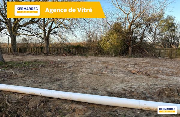 Terrain – 445 m² environ à Vitré (ref : 2400)