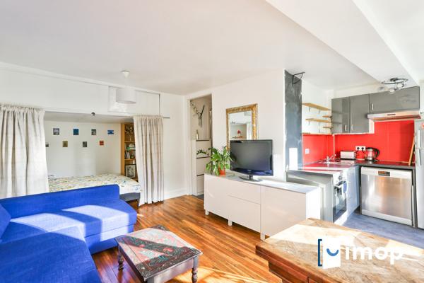 STUDIO LUMINEUX PROCHE CANAL SAINT MARTIN