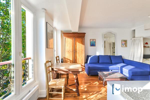 STUDIO LUMINEUX PROCHE CANAL SAINT MARTIN