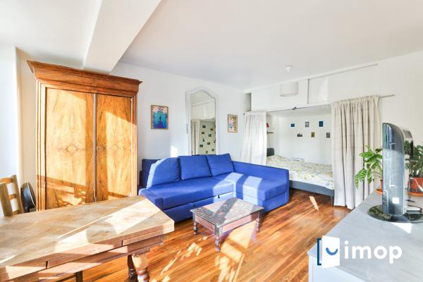 STUDIO LUMINEUX PROCHE CANAL SAINT MARTIN