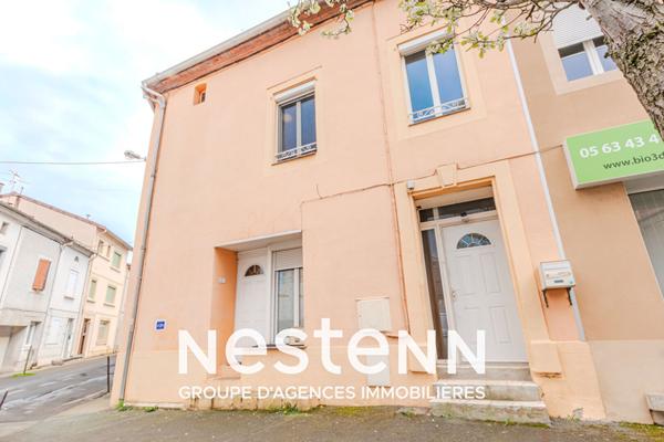 Centre ville Carmaux maison plus appartement loué