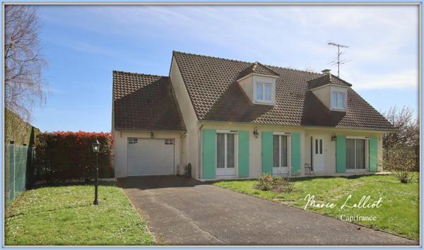 Maison à vendre 10 pièces PITHIVIERS LE VIEIL (45), 6 chambres, Garage, Jardin Clos, Plain Pied, PAC réversible.