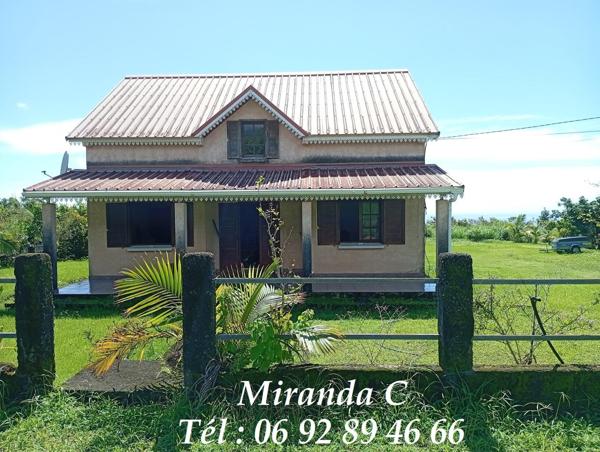 Propriété agricole, un verger de letchis, sur 3Ha6a240ca+2maisons sur 2a500ac