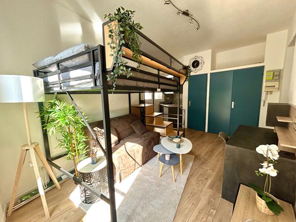 Appartement Villeurbanne Charpennes, studio 20 m2, moderne et rénové