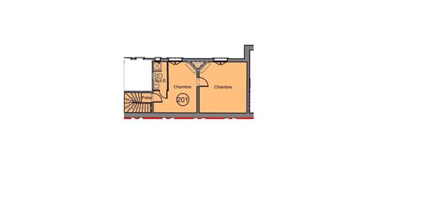 Appartement Duplex à vendre  3 pièces - 50,80 m2 ST MAUR DES FOSSES - 94