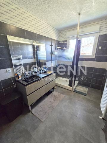 Maison Fonsorbes T4 de plein pied, 99 m2sur un terrain 581m² avec parking vue sur les Pyrénées