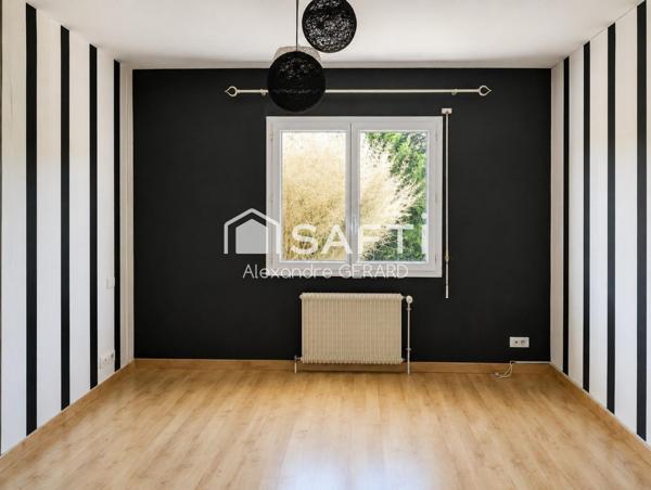 Maison 3 chambres avec garage et piscine