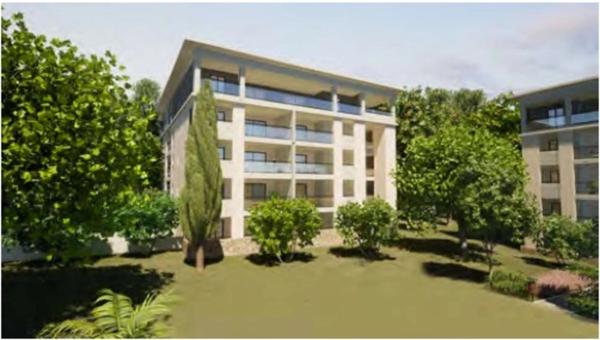 appartement à vendre 4 pièces BORGO (20) de 115,80 m2 avec cave et terrasse de 31,50 m2