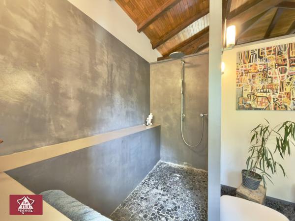 Maison en pierre avec garage, piscine et jardin. Penne-d'Agenais (47140)