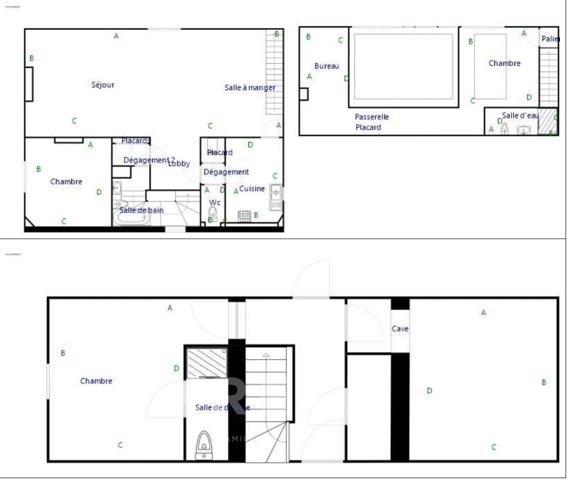 Duplex lumineux "comme une maison"