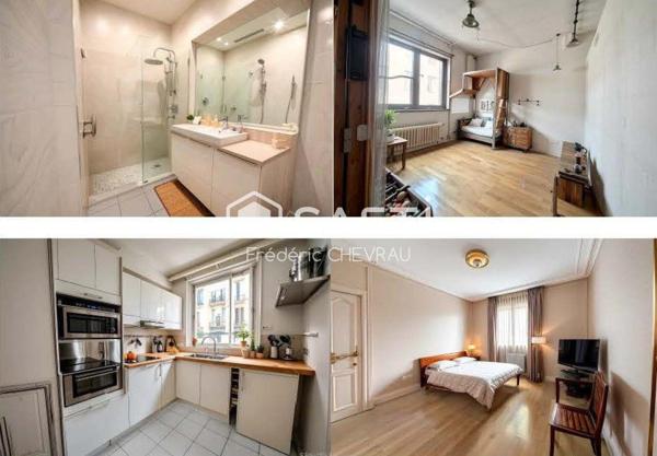 Vivez le charme du centre-ville de Mâcon dans ce T3 lumineux alliant confort, praticité et modernité