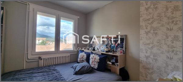 Appartement T4bis avec terrasse, garage et jardin