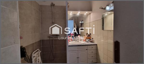 Appartement T4bis avec terrasse, garage et jardin