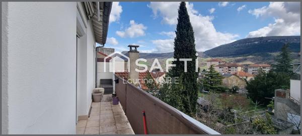 Appartement T4bis avec terrasse, garage et jardin