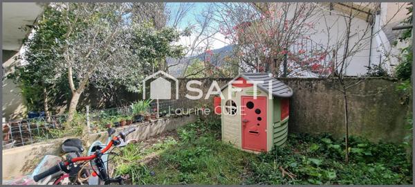 Appartement T4bis avec terrasse, garage et jardin