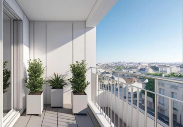 COLOMBES (92) - Appartement 4 Pièces – 89,25 m², 3 chambres, balcon et parking