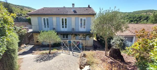 A VENDRE-St ROME de TARN-Maison de 128m2 avec terrain de 565m2  prix:228 000€