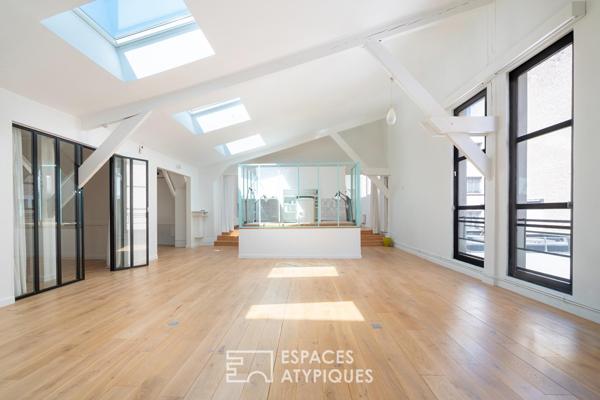 Loft d’architecte au coeur d’une ancienne manufacture