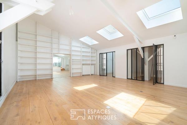 Loft d’architecte au coeur d’une ancienne manufacture