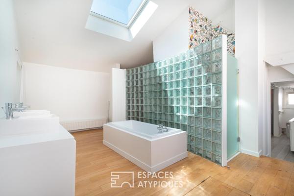 Loft d’architecte au coeur d’une ancienne manufacture