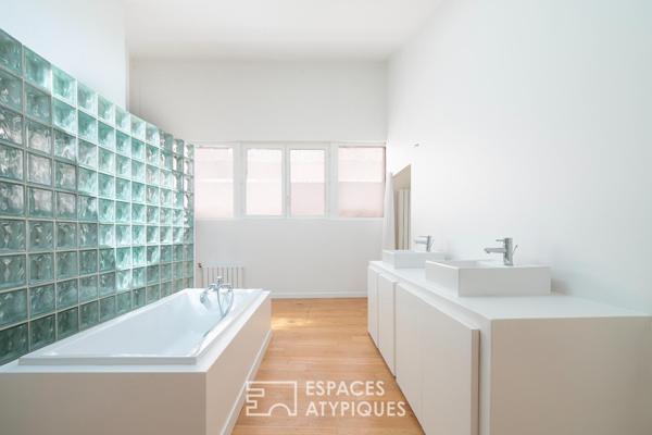 Loft d’architecte au coeur d’une ancienne manufacture