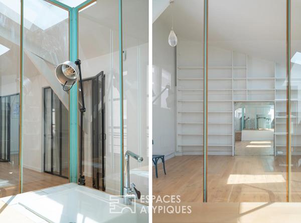 Loft d’architecte au coeur d’une ancienne manufacture