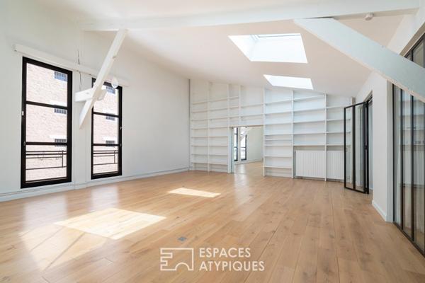 Loft d’architecte au coeur d’une ancienne manufacture